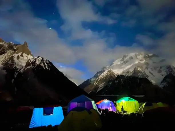 k2-base-camp-with-colorful-tents-and-mountain-background